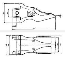 76053167 – Зуб ківша, CE (1)