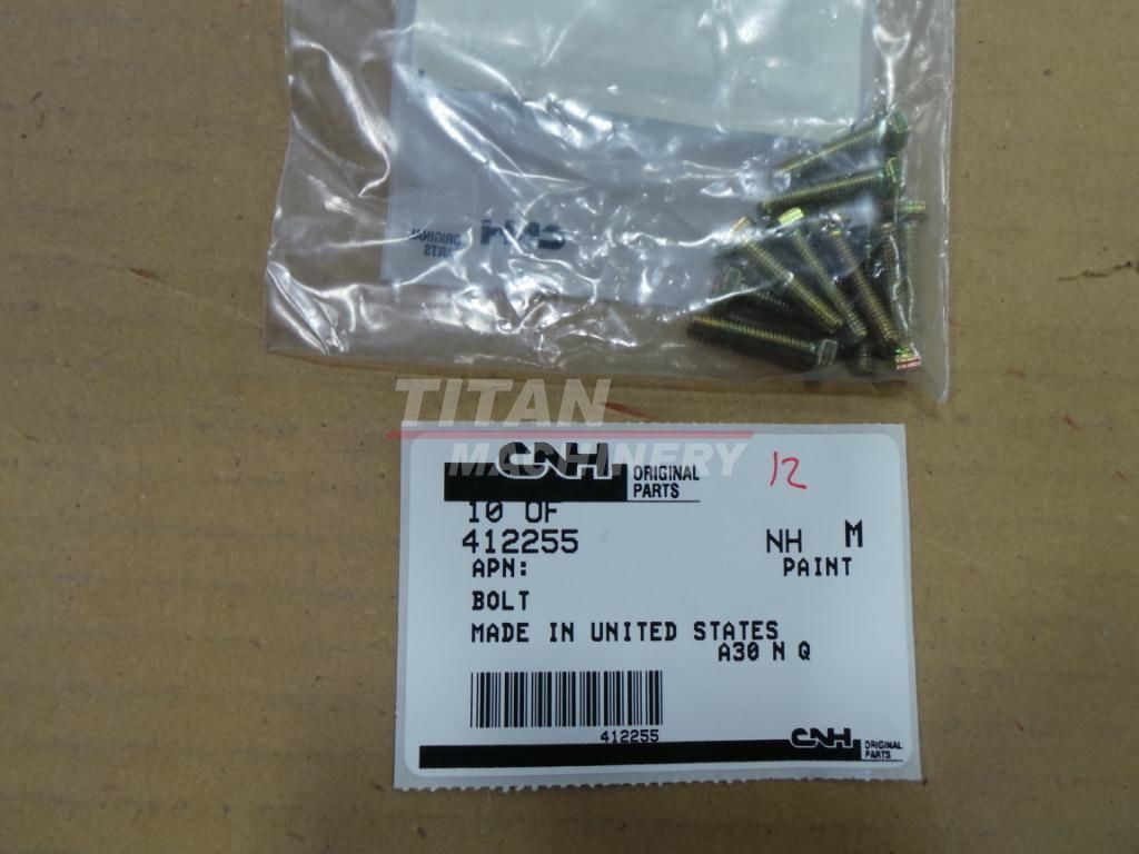 412255 – BOLT, Hex, M4 x 20mm, Cl 8.8 (1)