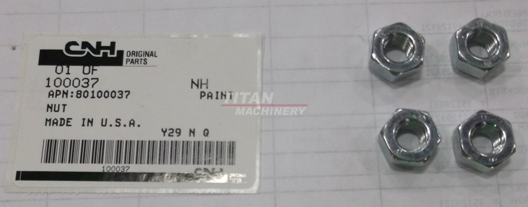 100037 – Гайка М10x1,5, Cl8 стопорна, 2020 (2)