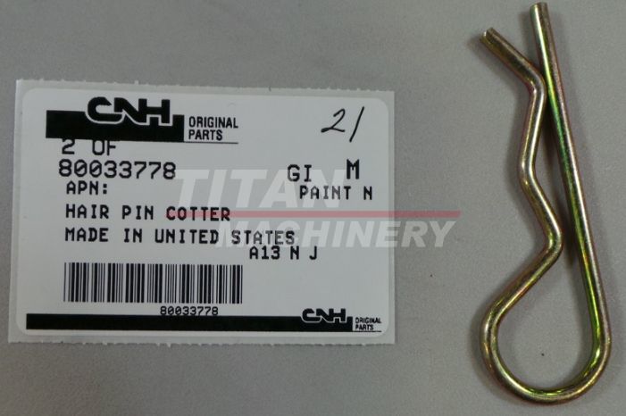 80033778 – COTTER PIN, 11/32