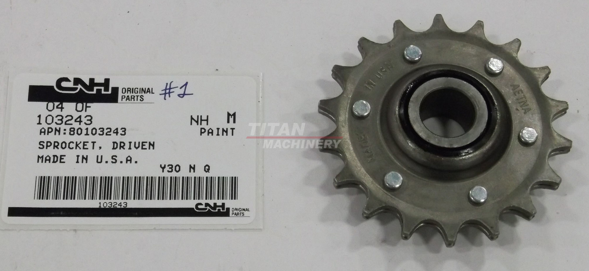 103243 – DRIVEN SPROCKET (1)