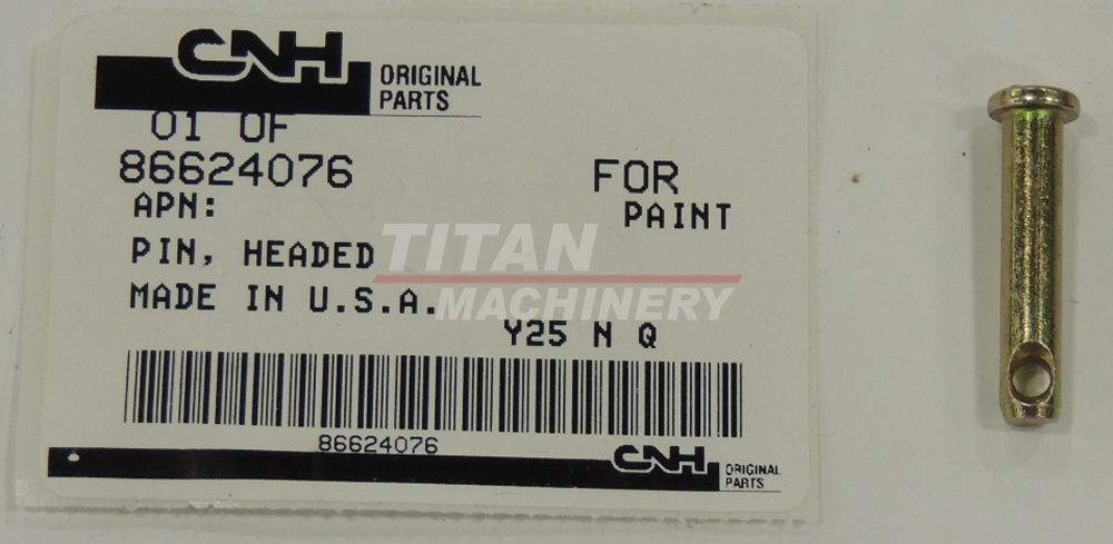 86624076 – HEADED PIN, 1/4