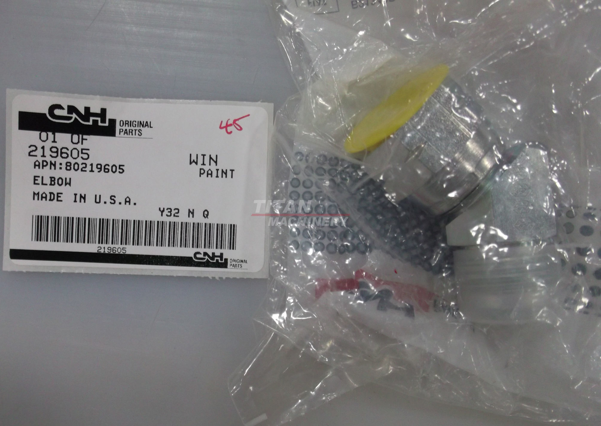 219605 – ELBOW, 45 Degree, 1 1/16