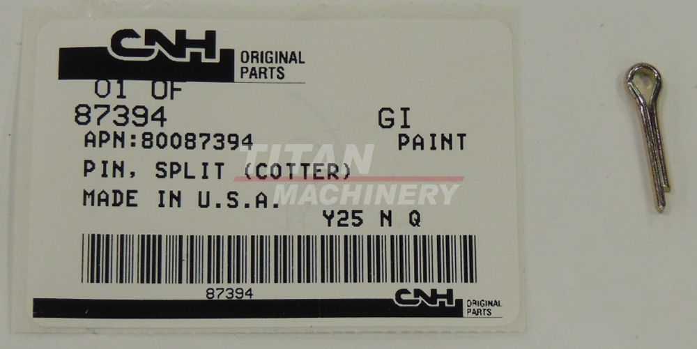 87394 – COTTER PIN, 1/8