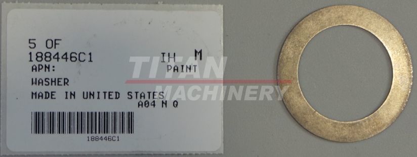 188446C1 – WASHER, 35.71mm ID x 50.8mm OD x 0.76mm Thk (1)