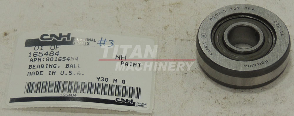 165484 – BALL BEARING, 15.94mm ID x 50.8mm OD x 15mm W (1)