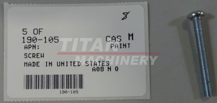 190-105 – SCREW, Phil Pan Hd, #10 - 32 x 1 3/4