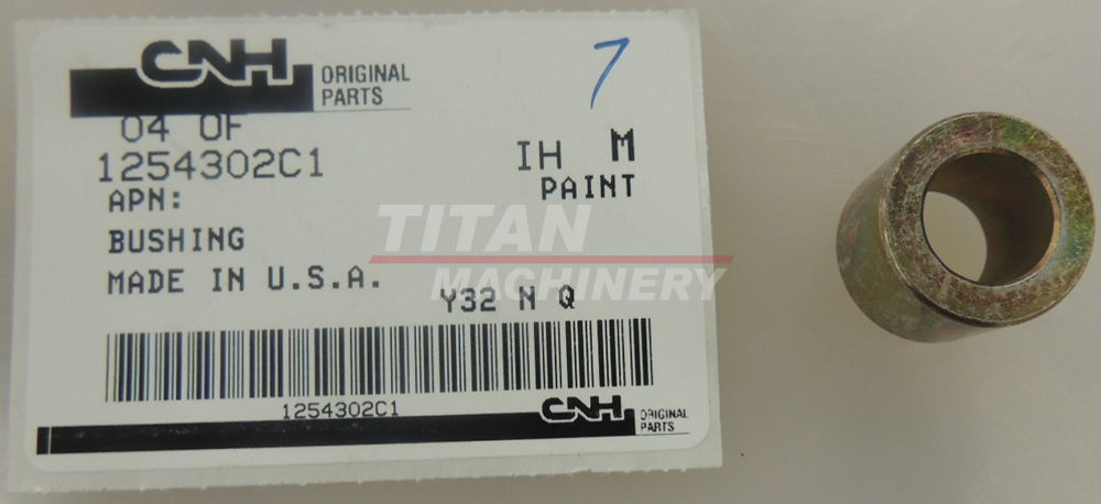 1254302C1 – BUSHING, 13.5mm ID x 22.2mm OD x 16.7mm L (1)