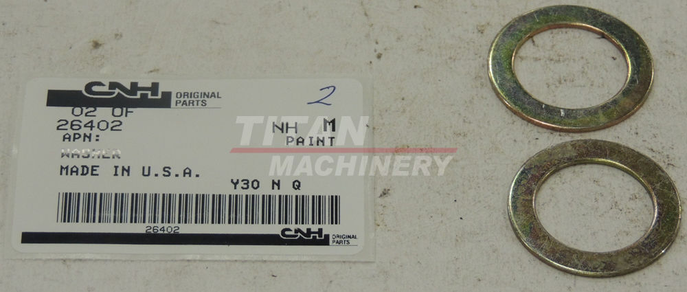 26402 – WASHER, 25.8mm ID x 38.1mm OD x 1.7mm Thk (1)