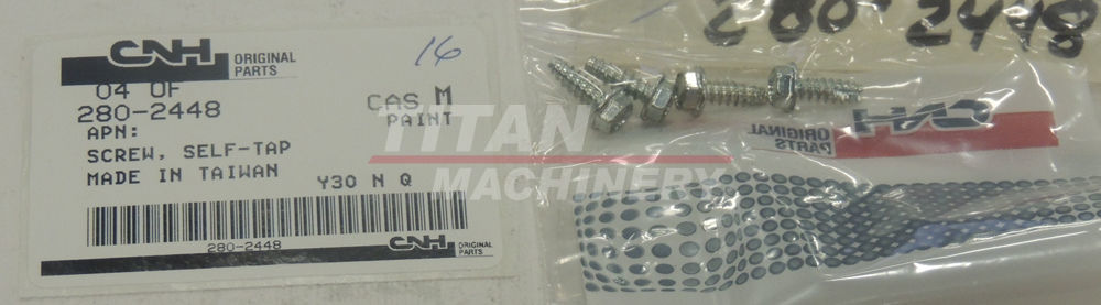 280-2448 – SELF-TAP SCREW, Hex Wash Hd, #8 x 1/2