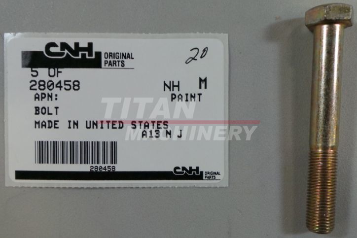 280458 – BOLT, Hex, 3/8