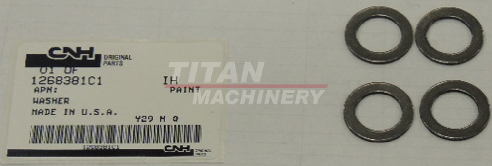 1268381C1 – WASHER, 16.66mm ID x 25.4mm OD x 0.05mm Thk (1)