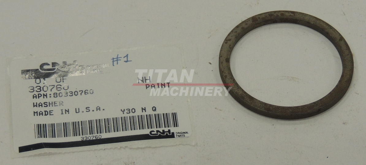 330760 – WASHER, 50.5mm ID x 60mm OD x 3.5mm Thk (1)