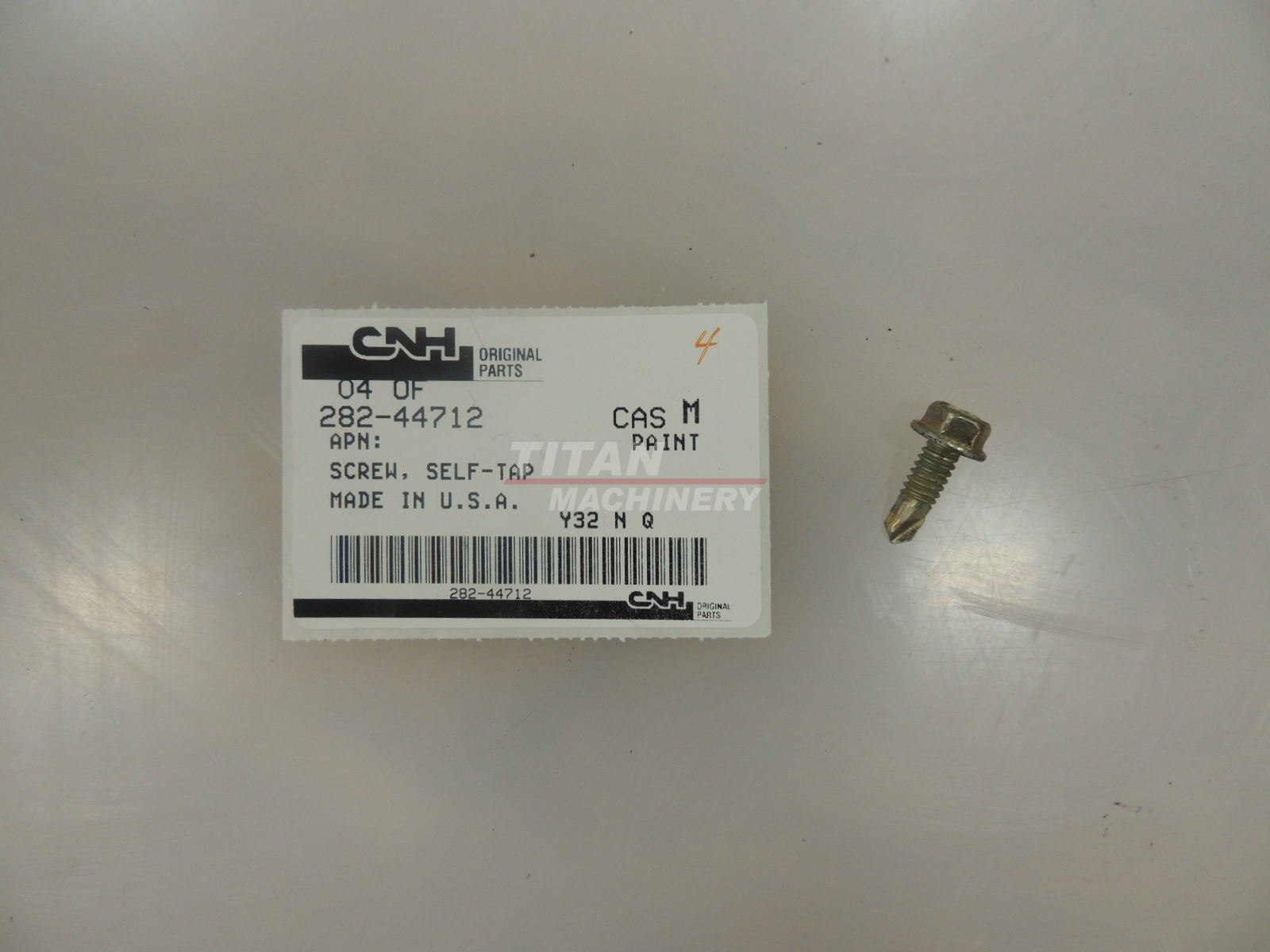 282-44712 – SELF-TAP SCREW, Hex Wash Hd, 1/4