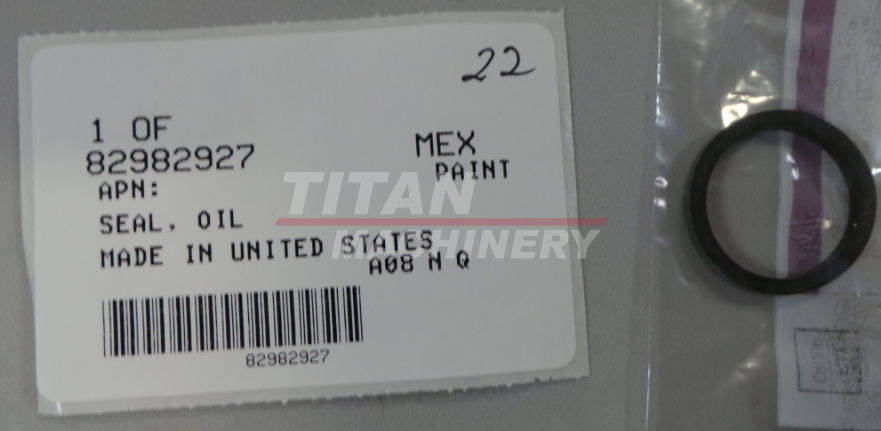 82982927 – OIL SEAL, 22.35mm ID x 26.98mm OD x 3.17mm Thk (1)