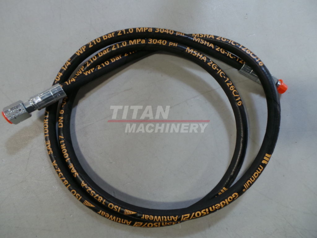 84414248 – HYDRAULIC HOSE, 6.35mm ID x 1625mm L, SAE 100R17 (1)