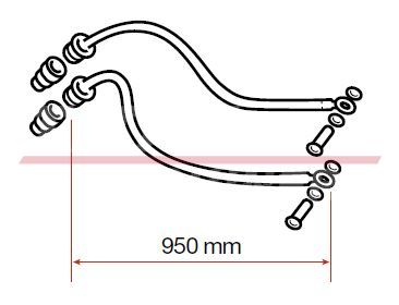 73325824 – HOSE KIT, 950mm L (1)
