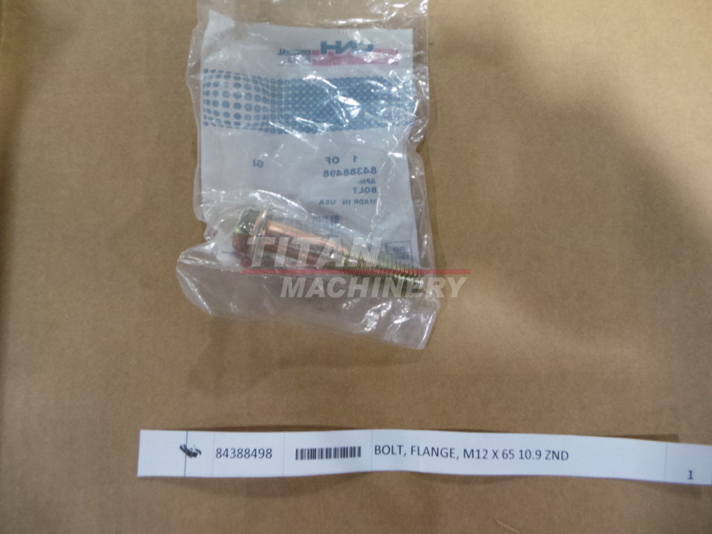 84388498 – FLANGE BOLT, Hex, M12 x 65mm, Cl 10.9 (1)