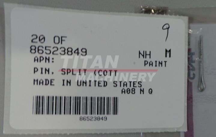 86523849 – COTTER PIN, 1/16