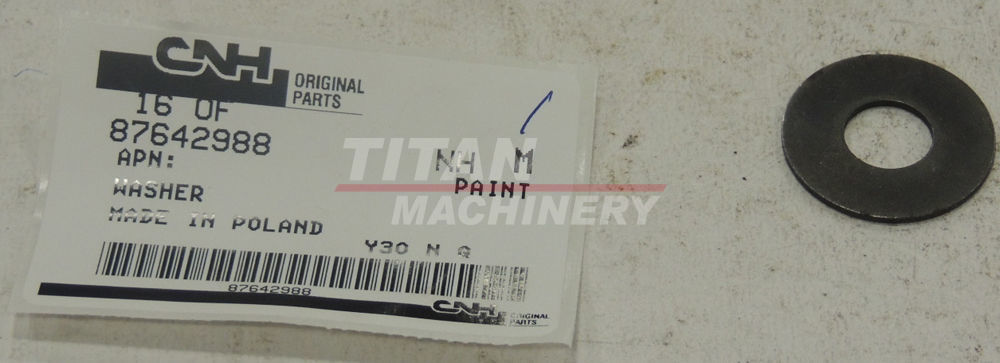 87642988 – WASHER, 13.08mm ID x 31.8mm OD x 1.5mm Thk (1)