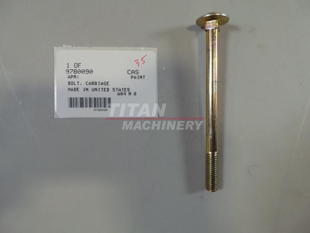 9780090 – CARRIAGE BOLT, Sq Nk, M10 x 1.5 x 125mm, Cl 8.8 (1)