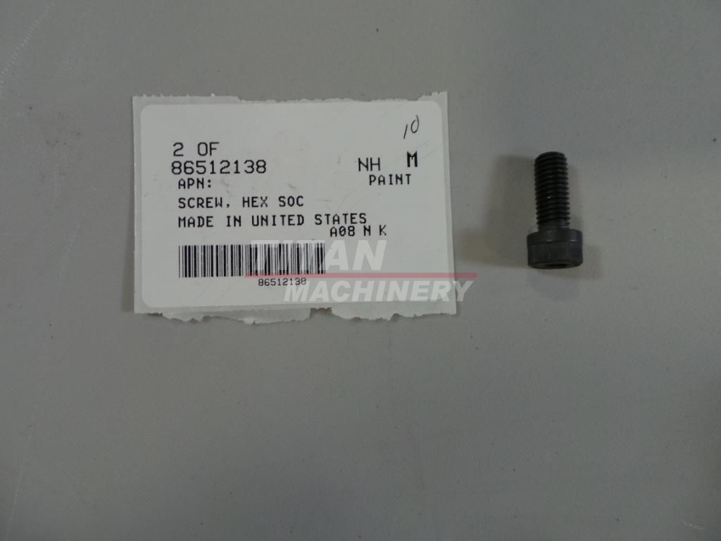 86512138 – HEX SOC SCREW, M8 x 20mm, Cl 12.9 (1)