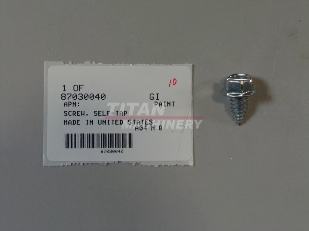 87030040 – SELF-TAP SCREW, Hex Wash Hd, 3/8