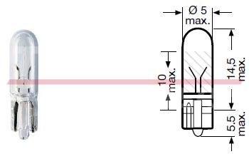 14143790 – BULB, 12V, 1.2W (1)