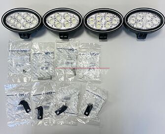 47778340 – Комплект LED ліхтарів 4шт + кріплення, (30w 6 діодів 47683634), Mag340 (1)