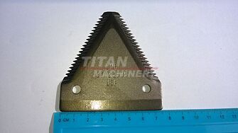 87728905 – Сегмент ножа жатки, великий зуб, 3020 (1)